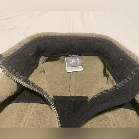 Jack Wolfskin Kids Fleece Soft Shell Jacket size 5/6 - Picture 4 of 7